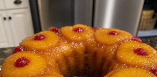 Pineapple Upside-Down Bundt Cake