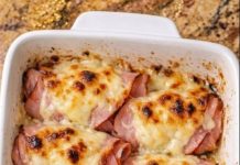Low-Carb Ham and Cheese Egg Bakes