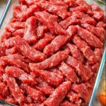 Throw raw beef strips in the glass casserole dish and 4 simple additions to get a meal so delicious your family will be begging for more!
