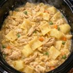 4-Ingredient Slow Cooker Chicken Pot Pie