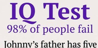 IQ Test: What Is the Name of the Fifth Son?