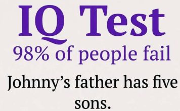 IQ Test: What Is the Name of the Fifth Son?