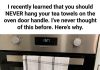 The Hidden Kitchen Hazard: Why That Tea Towel on the Oven Door Is a Recipe for Disaster (And Safer Ways to Keep Your Kitchen Flowing)