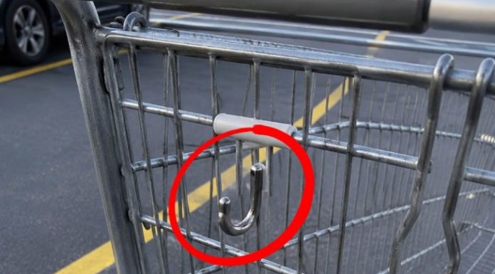 Shoppers Are Surprised by the True Purpose of Shopping Cart Hooks