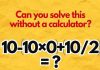 If You’re Smart Enough to Solve This Tricky Math Riddle