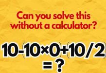 If You’re Smart Enough to Solve This Tricky Math Riddle