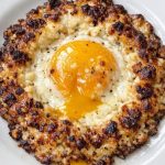 Breakfast Upgrade: Just 2 ingredients. My roommate cooks up this crispy morning dish before work and the caramelized edges are insanely good.