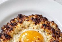 Breakfast Upgrade: Just 2 ingredients. My roommate cooks up this crispy morning dish before work and the caramelized edges are insanely good.