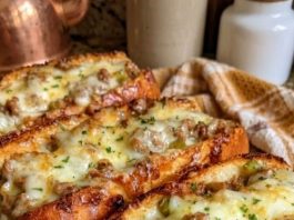 Cheesy Beef Hot Dog Buns
