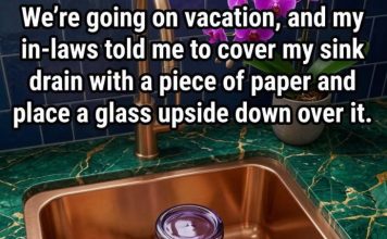 The Forgotten Pre-Vacation Ritual: The Truth About the “Upside-Down Glass” Sink Hack (And How to Truly Protect Your Home’s Peace)