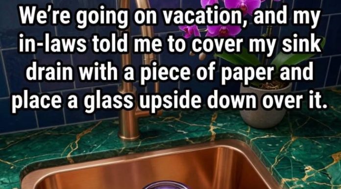 The Forgotten Pre-Vacation Ritual: The Truth About the “Upside-Down Glass” Sink Hack (And How to Truly Protect Your Home’s Peace)