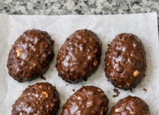 Nana Margaret always hid a batch of these in the back of the fridge so the kids would not eat them all at once. They are dangerously easy to make.