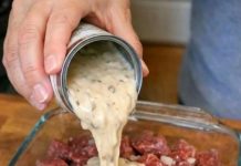Easy Creamy Hamburger Mushroom Bake (The Best Comfort Food Dinner)