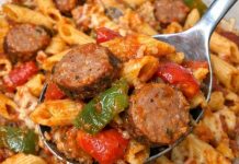 My husband begs for this 4 ingredient dinner every single weekend and I am always happy to make it