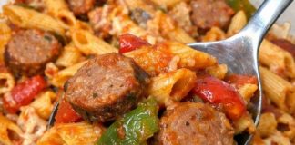 My husband begs for this 4 ingredient dinner every single weekend and I am always happy to make it