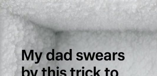 My dad swears by this trick to clear frost from freezer walls and it takes just 7 mins. Here’s how it works
