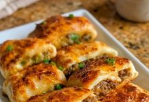 Cheesy Beef Taco Pockets