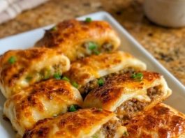 Cheesy Beef Taco Pockets