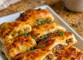 Cheesy Beef Taco Pockets