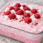 3-Ingredient Raspberry Fluff Dessert