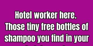 The Things You Can Take Home From A Hotel And The Things That You Absolutely Can’t