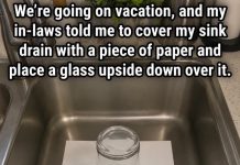 The Real Deal on Covering Your Sink Before Vacation