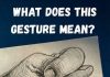 The Beautiful Wisdom of the “Fig” Gesture: A Gentle Reflection on Quiet Boundaries and Peaceful Living