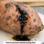 Sweet Potatoes Started Oozing Dark, Sticky Liquid: Is That Sugar or Rot?
