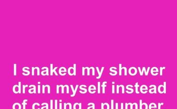I snaked my shower drain myself instead of calling a plumber. This is what I pulled out