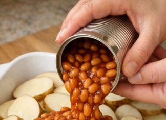 Hearty Baked Bean and Potato Casserole (An Easy 4-Ingredient Comfort Food Dinner)
