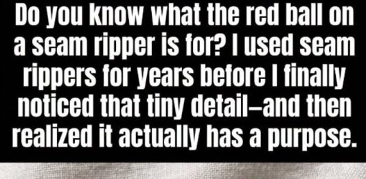 How to Properly Use the Seam Ripper