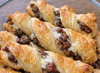 4-Ingredient Beef Puff Pastry Twists