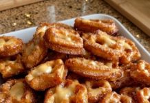 Homemade Churro Bites