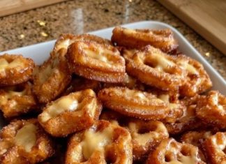 Homemade Churro Bites