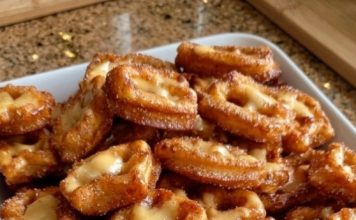 Homemade Churro Bites