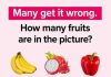 How many fruits are in the picture?