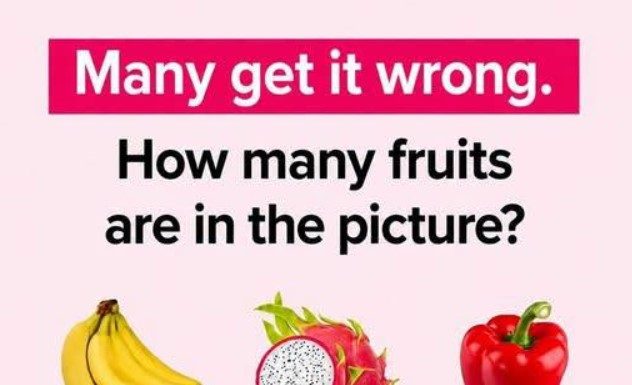 How many fruits are in the picture?