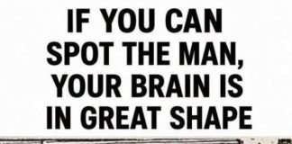 If You Can Spot the Man, Your Brain Is in Great Shape