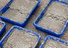 Fill Cheap Ribbed Plastic Paint Trays With Wet Cement and 2 Garage Items, and You Absolutely Will Not Believe What This Turns Into