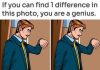 Spot 1 Difference: The Man with the Wristwatch!