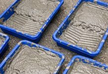 Fill Cheap Ribbed Plastic Paint Trays With Wet Cement and 2 Garage Items, and You Absolutely Will Not Believe What This Turns Into