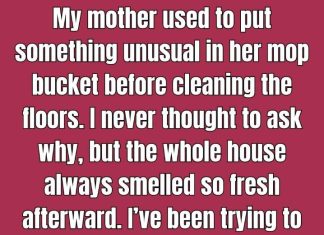 That’s Why You Need to Put a Bay Leaf in the Mop Bucket