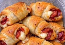 3-Ingredient Crescent Pizza Rolls