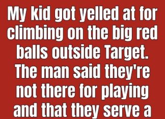What the Big Red Spheres Outside of Target Are For