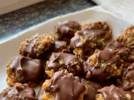 Crunchy Chocolate Pecan Billionaires