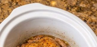3-Ingredient Slow Cooker Whole Chicken