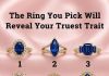 The Ring You Pick Will Reveal Your Truest Trait