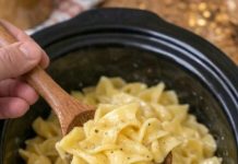 3-Ingredient Slow Cooker Butter Noodles