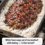 White Foam Seeps Out of My Meatloaf While Baking — Is That Normal?
