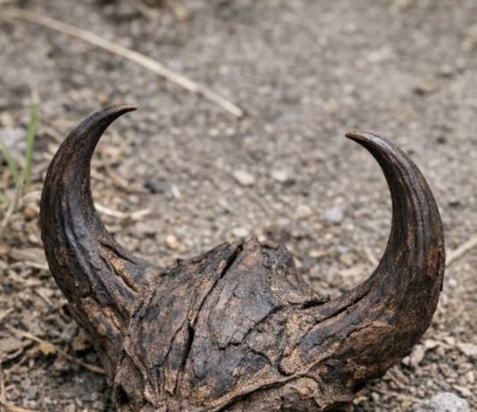 Found this terrifying looking dried pod tangled in the weeds. It looks like a giant spider or some kind of evil claw. Does anyone know what is this thing?